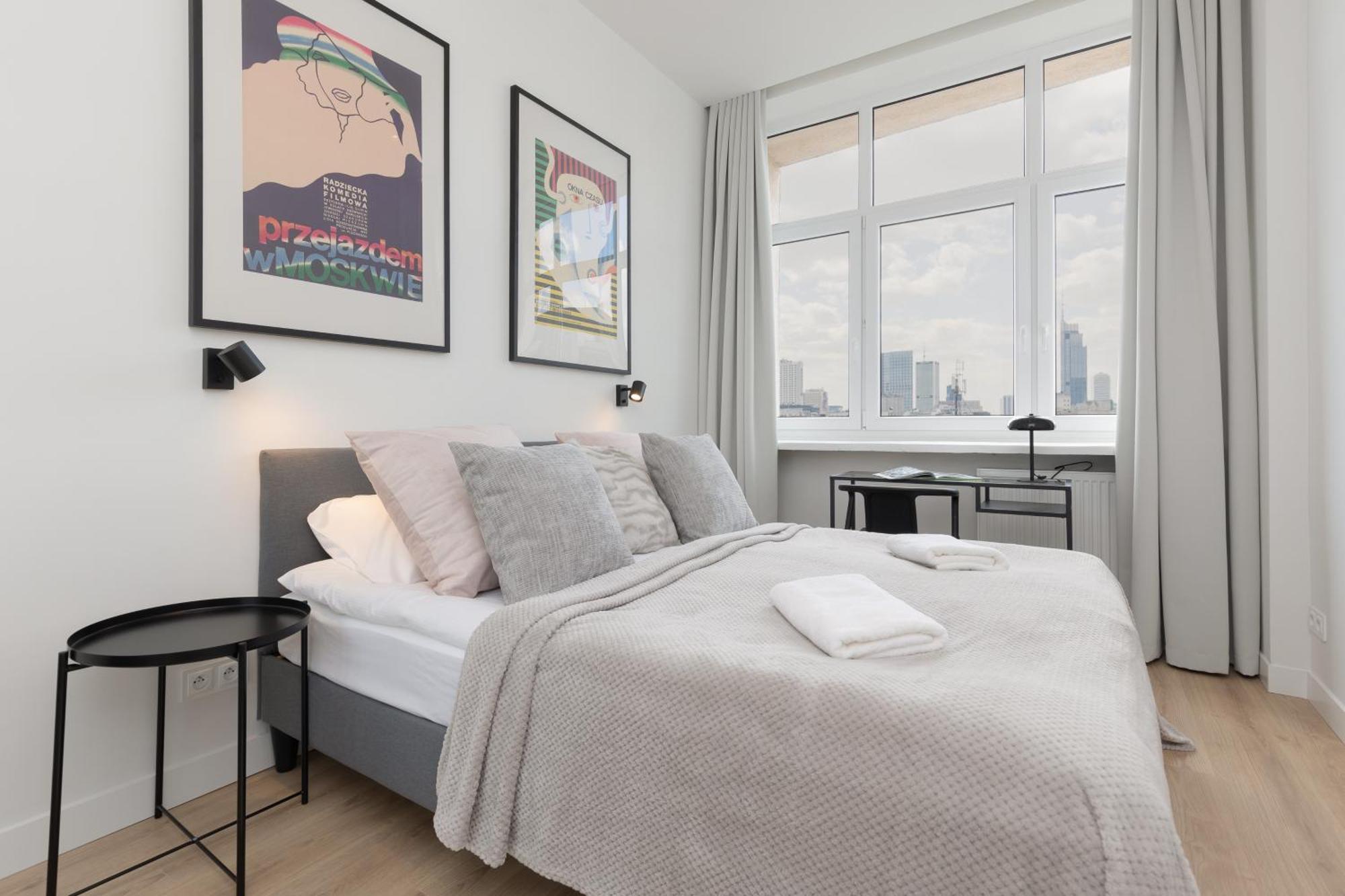 City Panorama Spacious Apartment By Renters Prestige Варшава Екстериор снимка