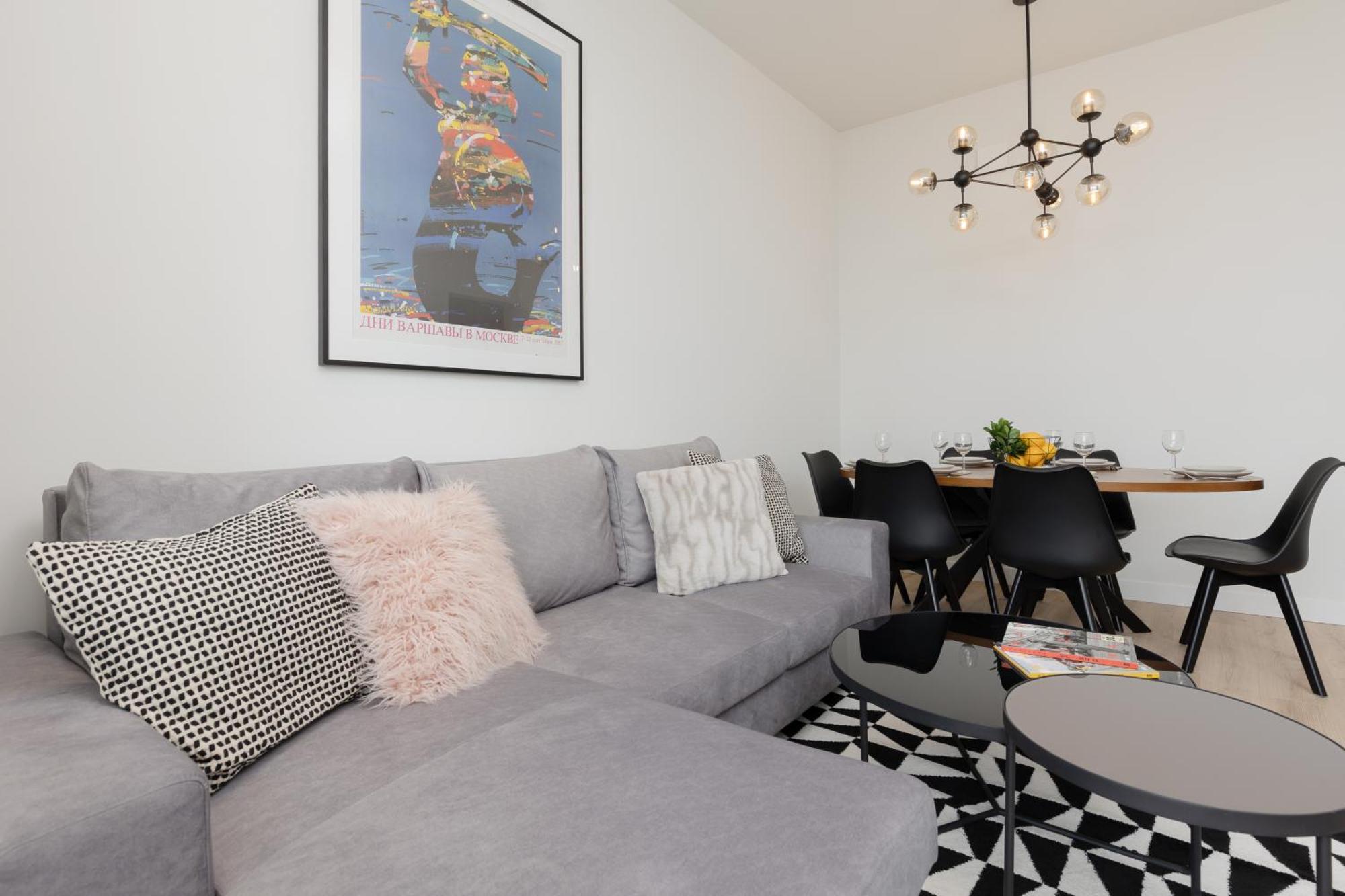 City Panorama Spacious Apartment By Renters Prestige Варшава Екстериор снимка
