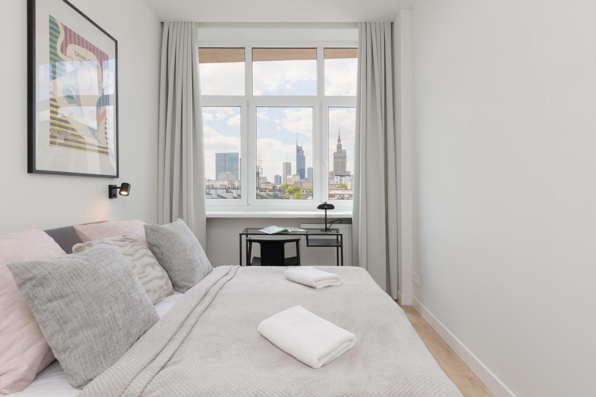 City Panorama Spacious Apartment By Renters Prestige Варшава Екстериор снимка